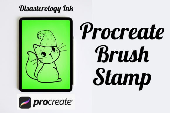 Download Wizard Cat Procreate Brush Stamp - Procreate brush stamp Collection