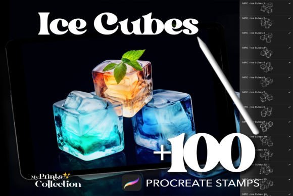 Download 100+ Procreate Ice Cubes Stamps - Procreate ice Collection