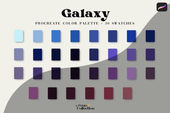 Download Galaxy Sky Procreate Color Palette - Premium Resources