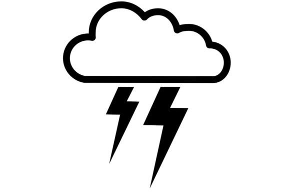 Download Lightening Cloud Procreate Brush Stamp - Procreate brush stamp Collection