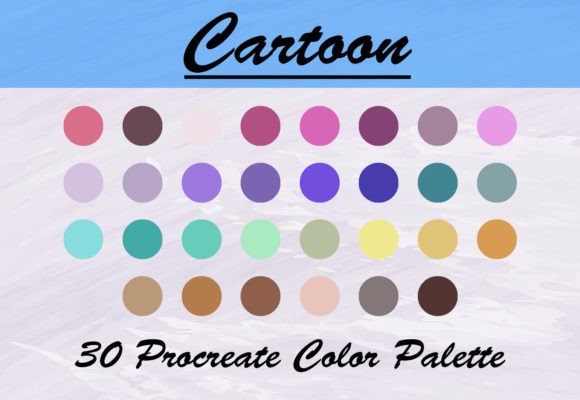 Download Cartoon Procreate Color Swatches - Cartoon procreate Collection