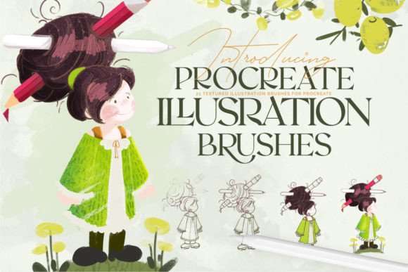 Download ILLUSTRATION BRUSHES: PROCREATE - Illustration brushes Collection